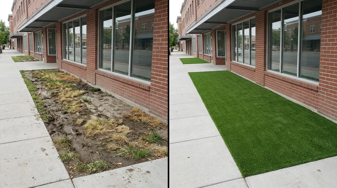 Brown August Lawns and Snowy Winters: Why Provo Homeowners Switch to Artificial Grass